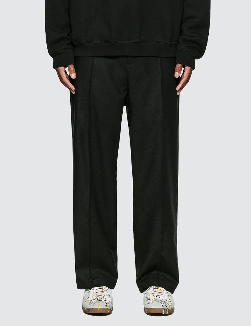 Maison Margiela - Wool Flannel Pants | HBX - Globally