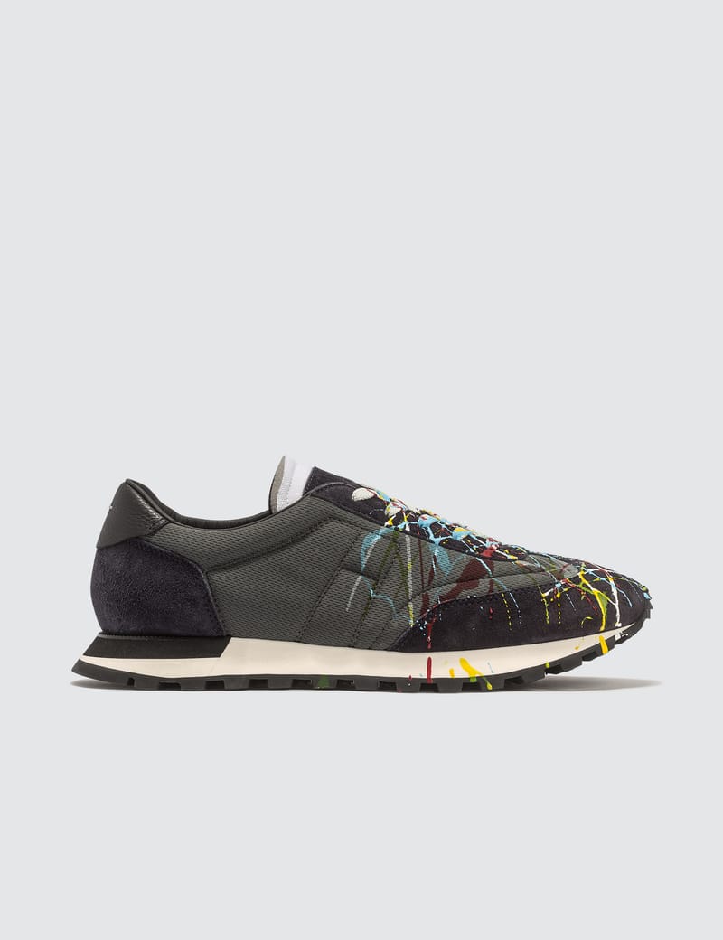 ☆【MAISON MARGIELA】☆(W) Replica Paint Drop Sneaker.s☆ Maison Margiela - Replica Paint Drop Sneaker | HBX