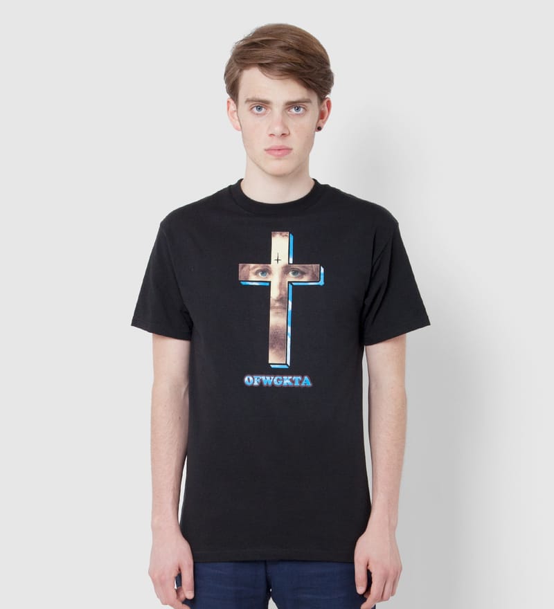 Odd Future - Black Cross T-Shirt | HBX - ハイプビースト(Hypebeast