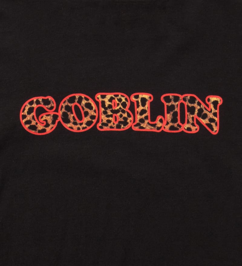 Odd Future - Black Goblin Leopard T-Shirt | HBX - Globally