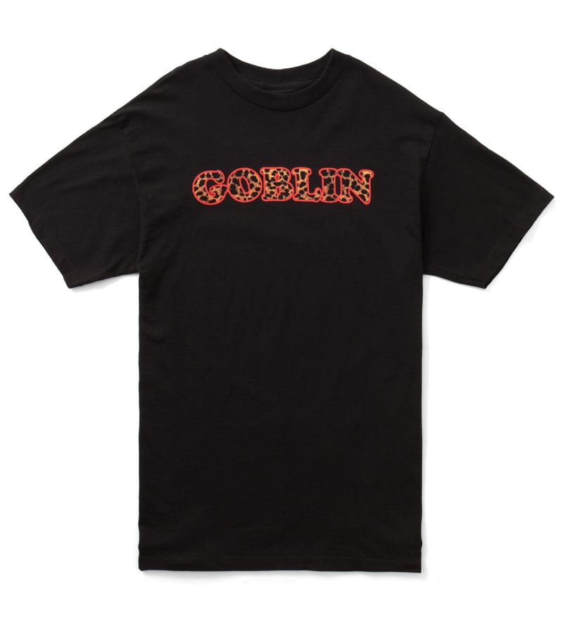 Odd Future - Black Goblin Leopard T-Shirt | HBX