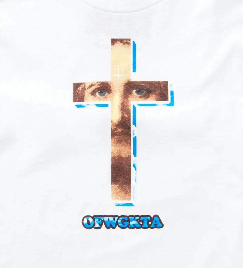 Odd Future - White Cross T-Shirt | HBX - Globally Curated Fashion