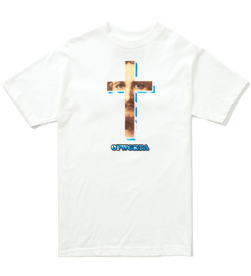 Odd Future - White Cross T-Shirt | HBX - Globally Curated Fashion