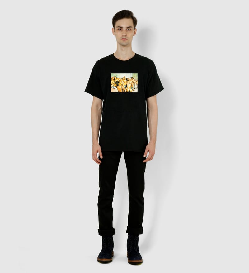FUCT - Black Pix Orgy T-Shirt | HBX