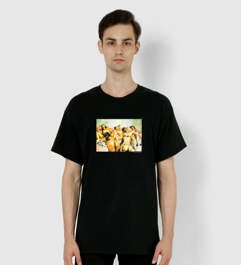 FUCT - Black Pix Orgy T-Shirt | HBX