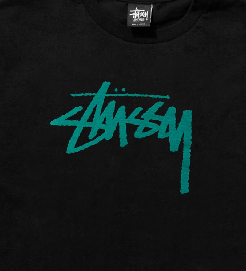 Stussy green discount logo