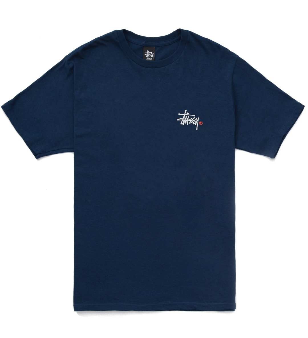 Stüssy - Blue Basic Logo T-Shirt | HBX - HYPEBEAST 為您搜羅全球潮流時尚品牌