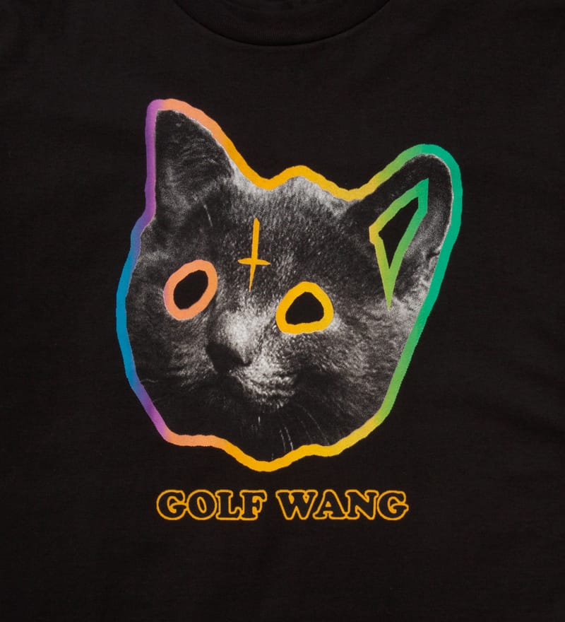 Golf wang clearance tron cat shirt