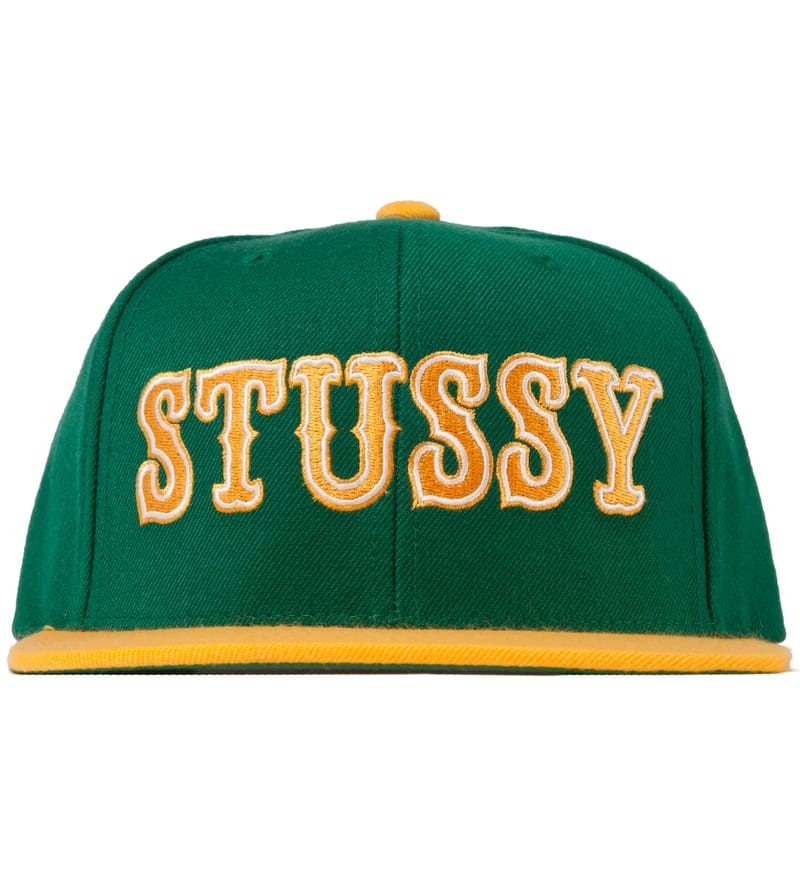 Stüssy - Green Team Roots Starter Ballcap | HBX