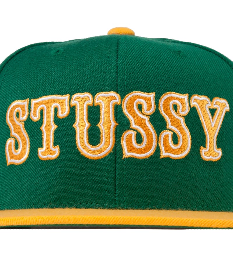 Stüssy - Green Team Roots Starter Ballcap | HBX