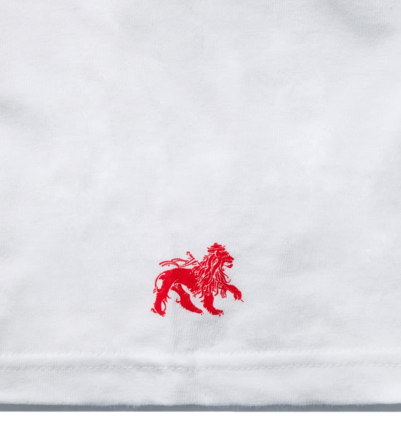 Stüssy - White Get Up Stand Up T-Shirt | HBX
