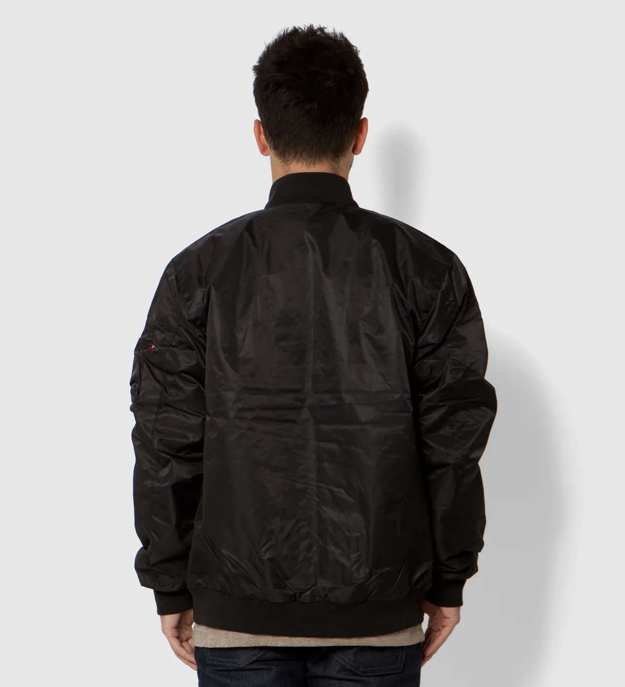 Stüssy - Black MA1 Jacket | HBX - Globally Curated Fashion and