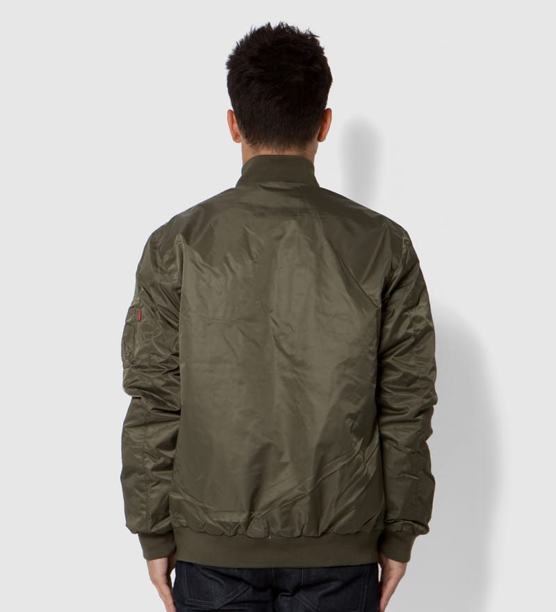 Stüssy - Olive MA1 Jacket | HBX