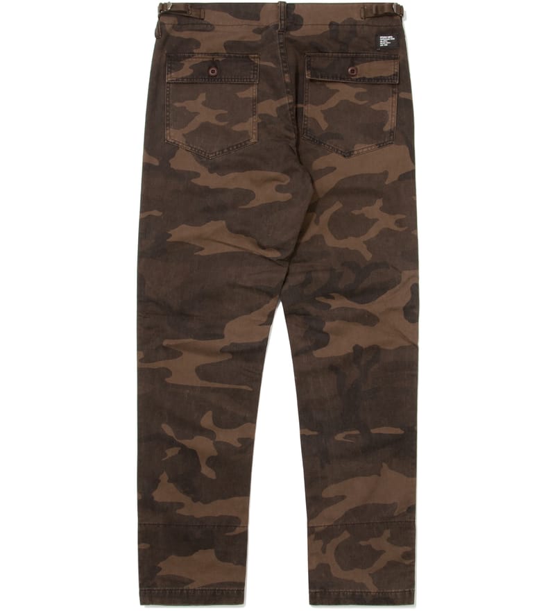 s*♪様 サーティーツーFATGUEPANTS BROWN/CAMO Lサイズ Stüssy - Brown Camo Duke II Pants | HBX