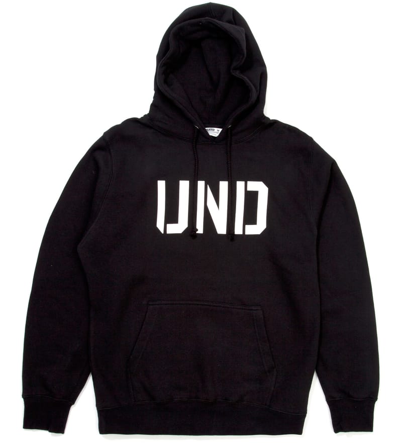 Undefeated - Black UND Hoodie | HBX - Globally Curated Fashion and