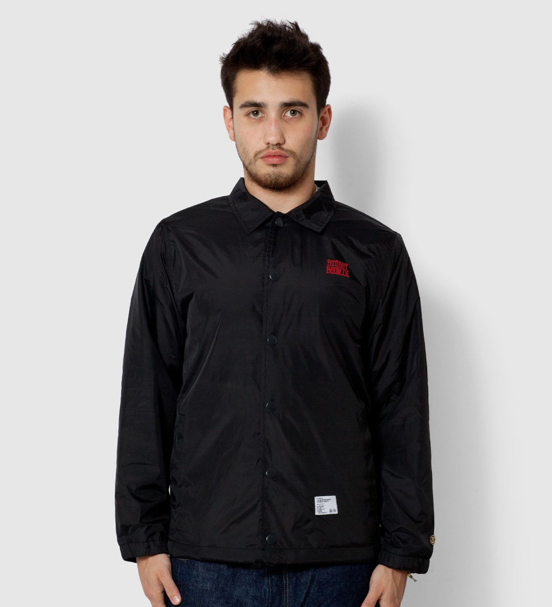 Bedwin & The Heartbreakers Black "Eric" Coach Jacket HBX Globally
