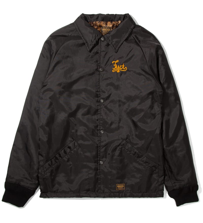 FUCT SSDD - Black FUCT Co. Windbreaker | HBX - Globally Curated