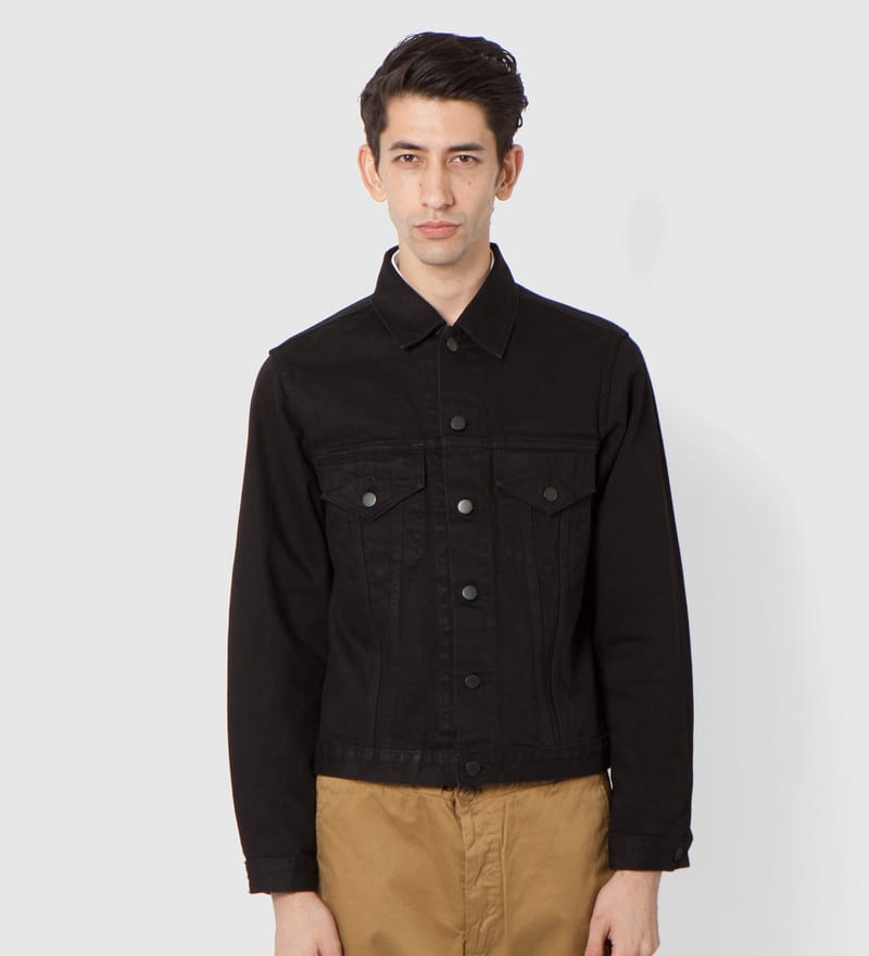 UNUSED - Black Denim Jacket | HBX - Globally Curated Fashion