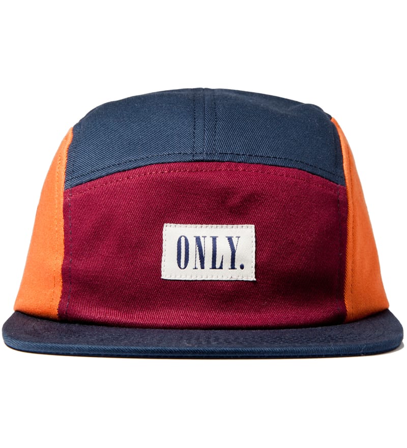 Only Ny - Navy/Pumpkin/Wine Tommy 5-Panel Cap | HBX - Globally