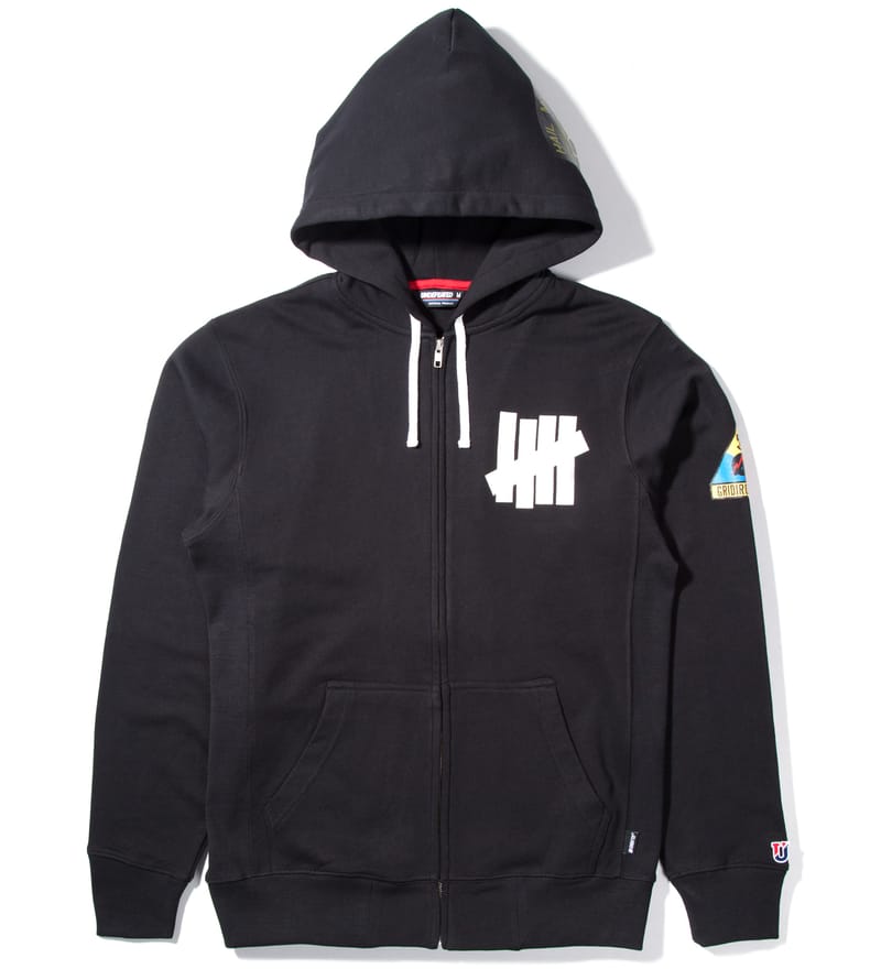 Undefeated black 2024 hoodie