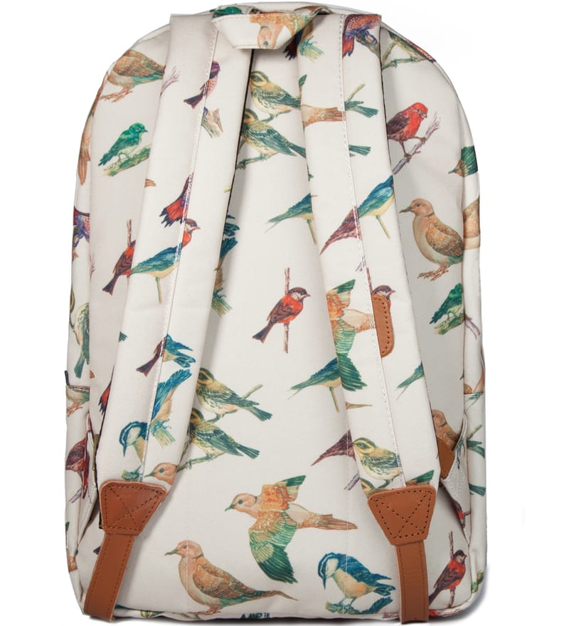 Herschel backpack bird discount print