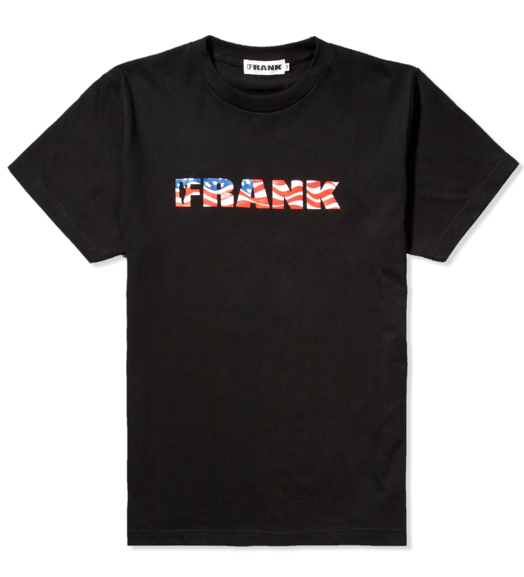 Frank - Black Frank USA Print Logo T-Shirt | HBX - Globally Curated ...