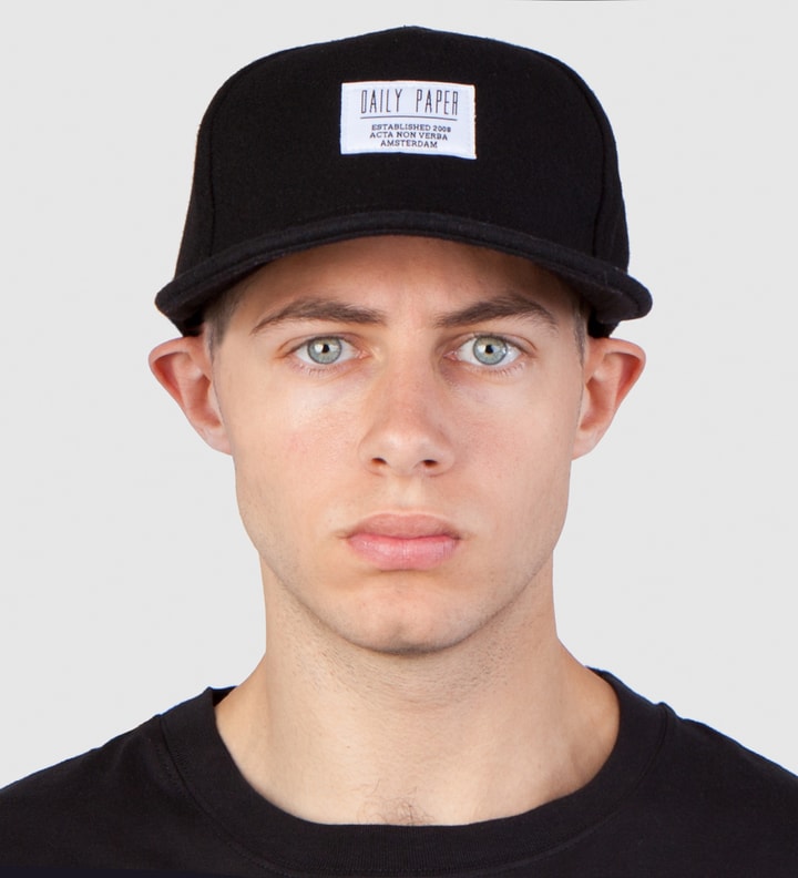 Daily Paper - Black Cap | HBX - Globally Curated Fashion and Lifestyle ...