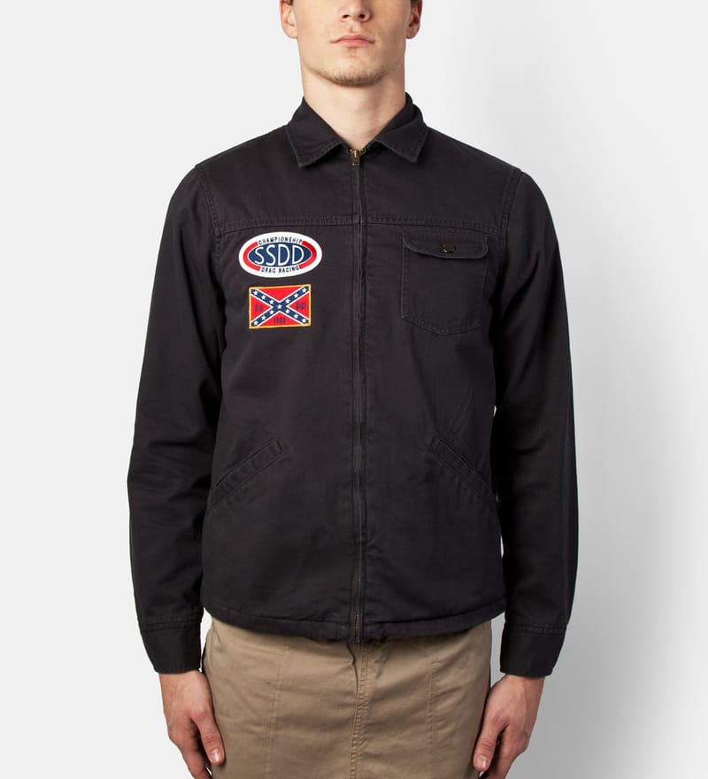 FUCT SSDD - Grey SSDD Pit Crew Jacket | HBX - Globally Curated 