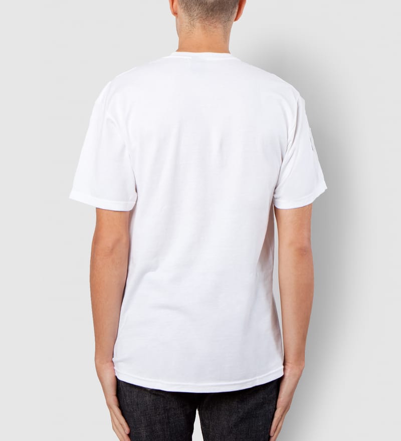 comme si studio 新品　ホワイトカットソー COTTON JERSEY ANIMAL PRINT CROPPED HALF SLEEVE T(S White