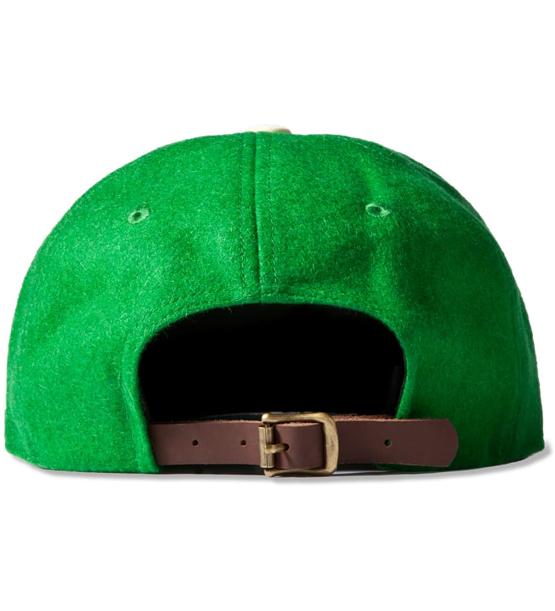 Stüssy - Green Big S Ebbets Ballcap | HBX
