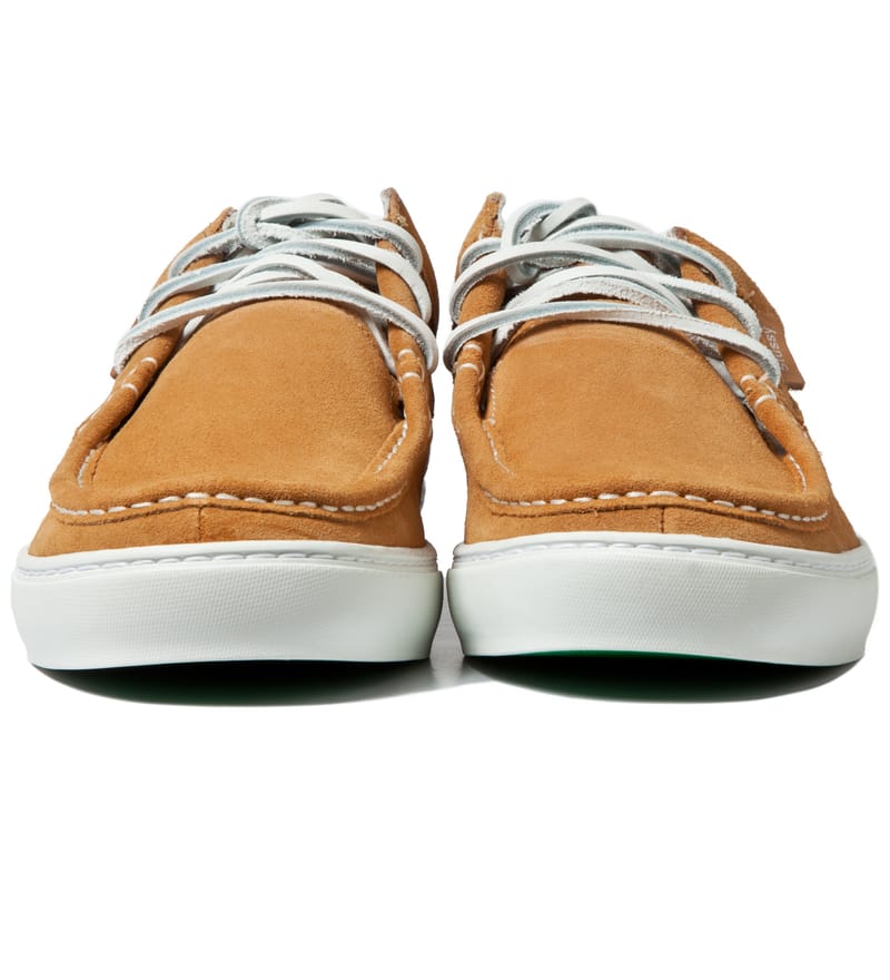 Stussy Deluxe - Khaki Timberland x Deluxe Moc Toe | HBX