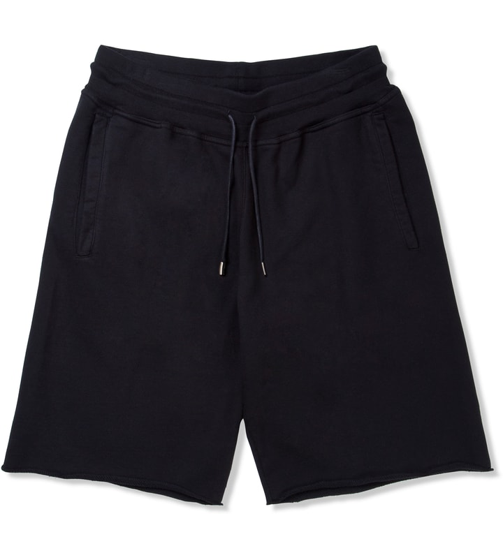 A. Sauvage - Black Hoyle Shorts | HBX - Globally Curated Fashion and ...