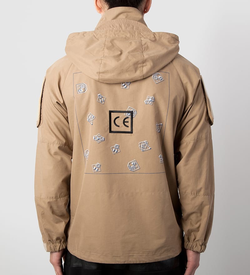 C.E - Beige Cav Empt Mil Jacket | HBX - Globally Curated Fashion