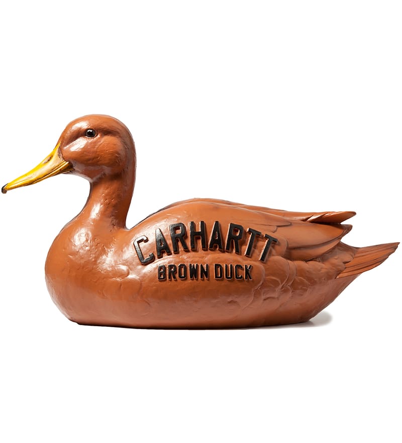 Carhartt Work In Progress - Brown Resin Duck Sculpture | HBX