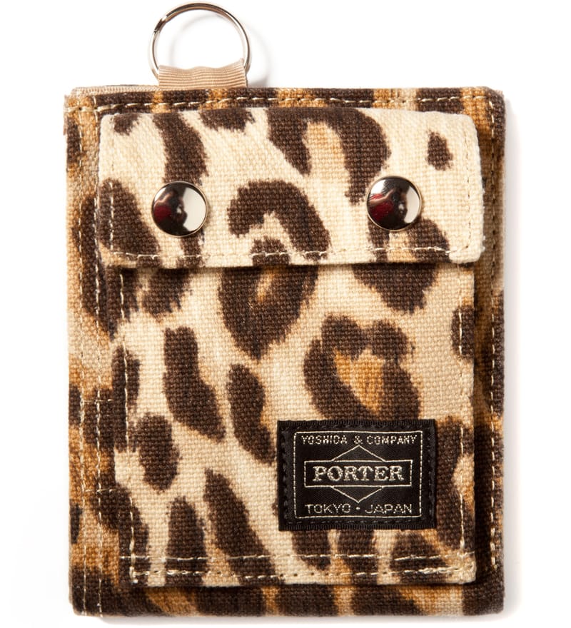 Head Porter - Leopard Wallet (S) | HBX - HYPEBEAST 為您搜羅全球