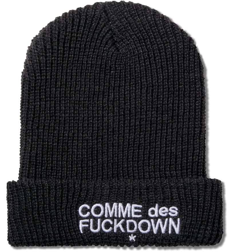 SSUR - Heather Charcoal COMME des FUCKDOWN Beanie | HBX - Globally