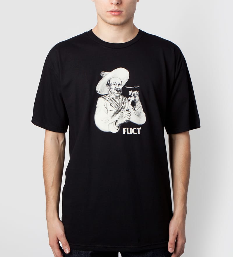 FUCT - Black Contrabando Y Traicion T-Shirt | HBX