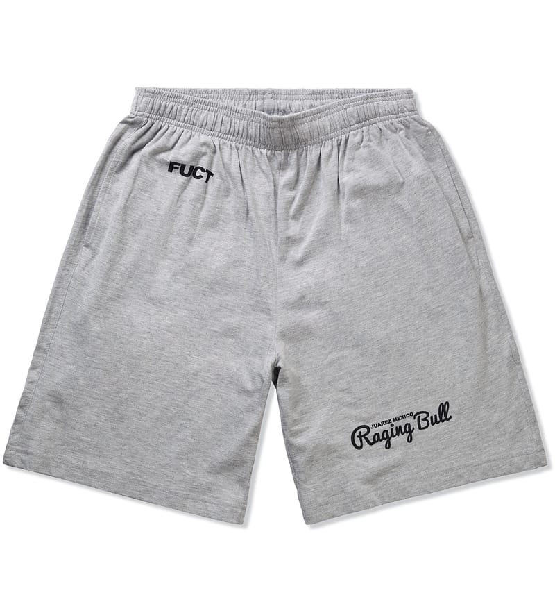 FUCT - Grey Raging Bull Yard Shorts | HBX