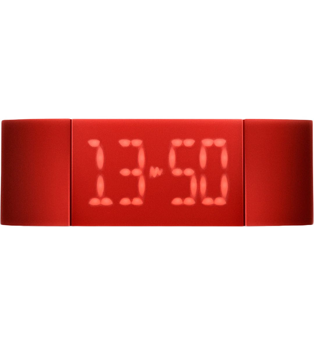 Mutewatch Poppy Red Rubber TPU Watch With Opto Electronic Display