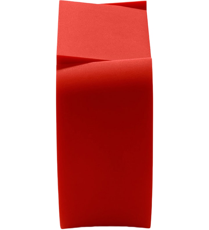 Mutewatch Poppy Red Rubber TPU Watch With Opto Electronic Display