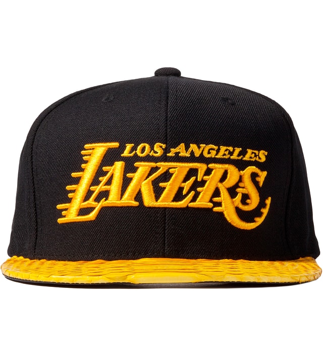 Just Don - Black/Starburst Lakers Logo Cap | HBX