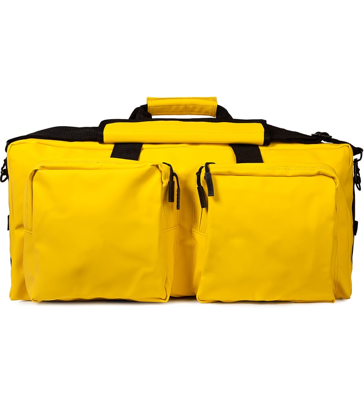 Rains Yellow Duffle Bag HBX Globally Curated Fashion and