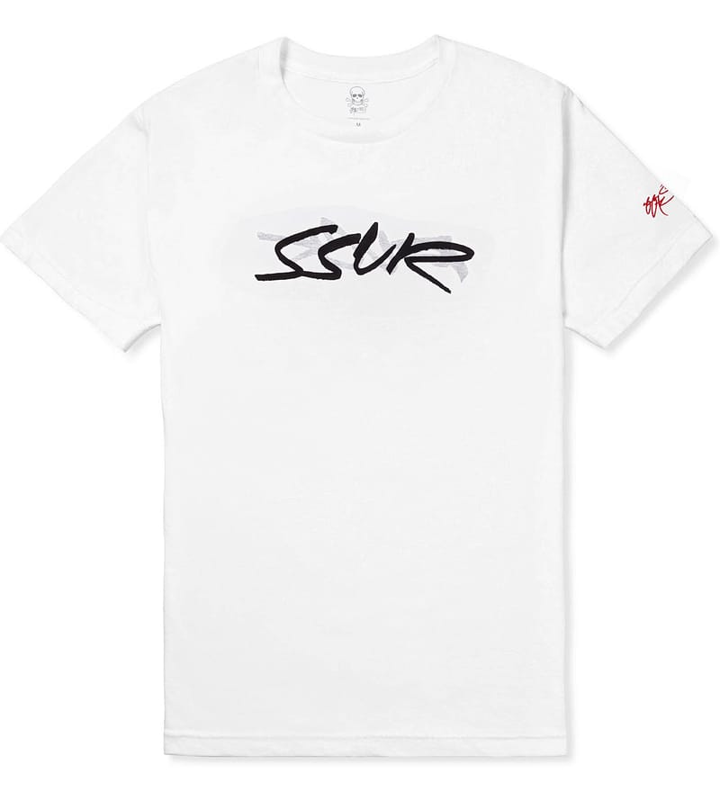 SSUR - SSUR x Futura White SSUR T-Shirt | HBX - Globally Curated