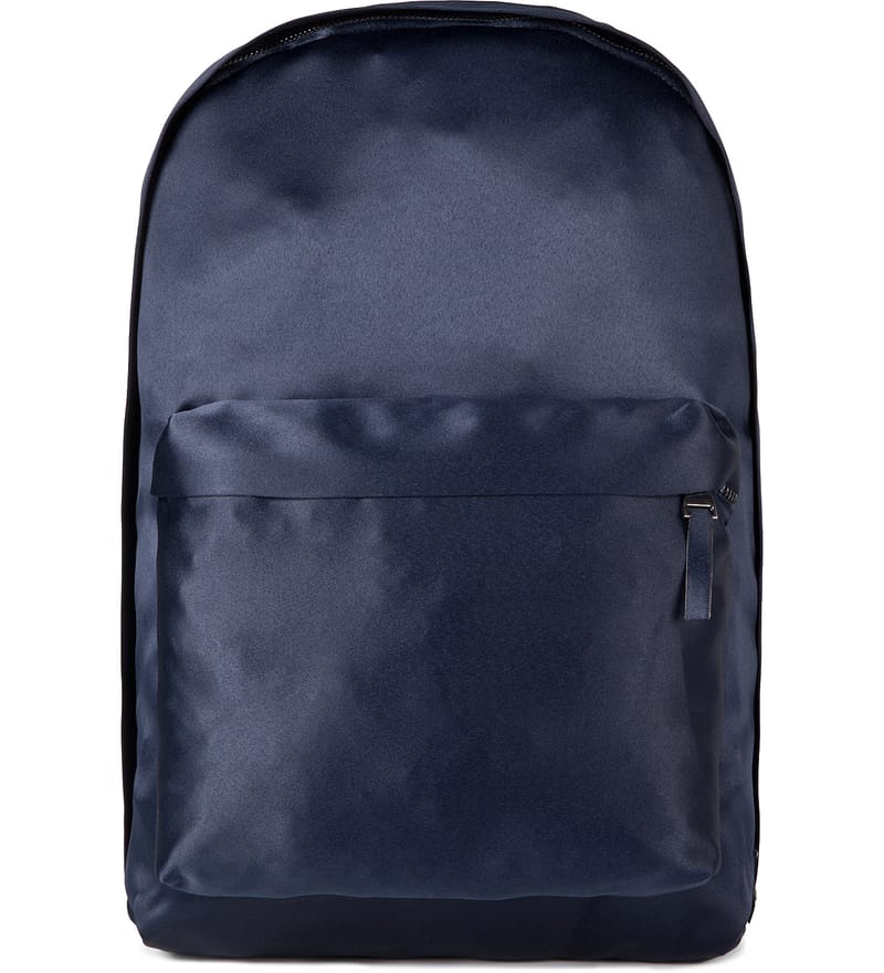Raf Simons - Eastpak x Raf Simons Navy Large Backpack | HBX