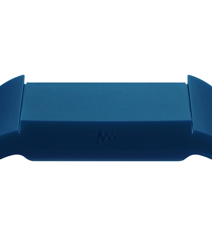 Mutewatch Indigo Blue Rubber TPU Watch With Opto Electronic Display