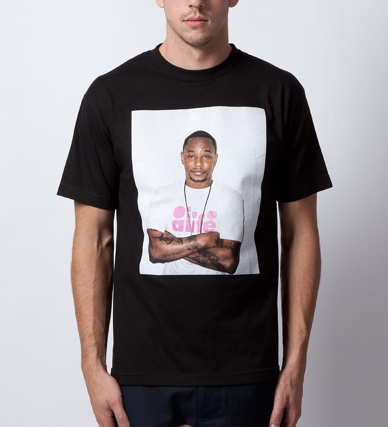 ALIFE - Black Cam'ron For ALIFE T-Shirt | HBX - Globally Curated