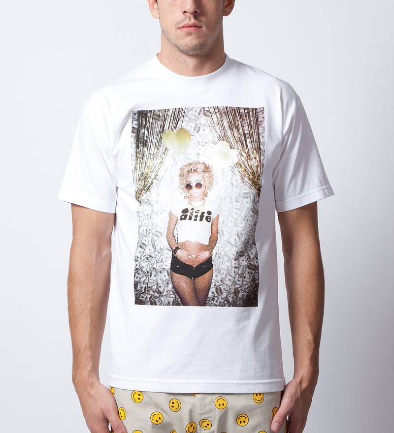 ALIFE - White Lil Debbie For ALIFE T-Shirt | HBX - Globally