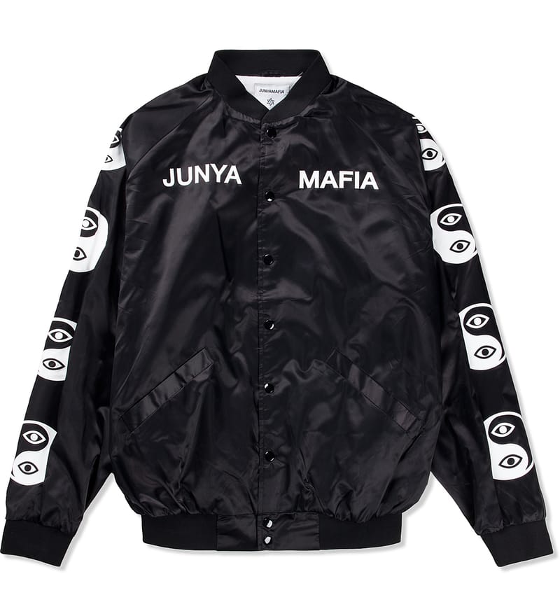 Junya Mafia - Black Wide Awake Jacket | HBX - ハイプビースト