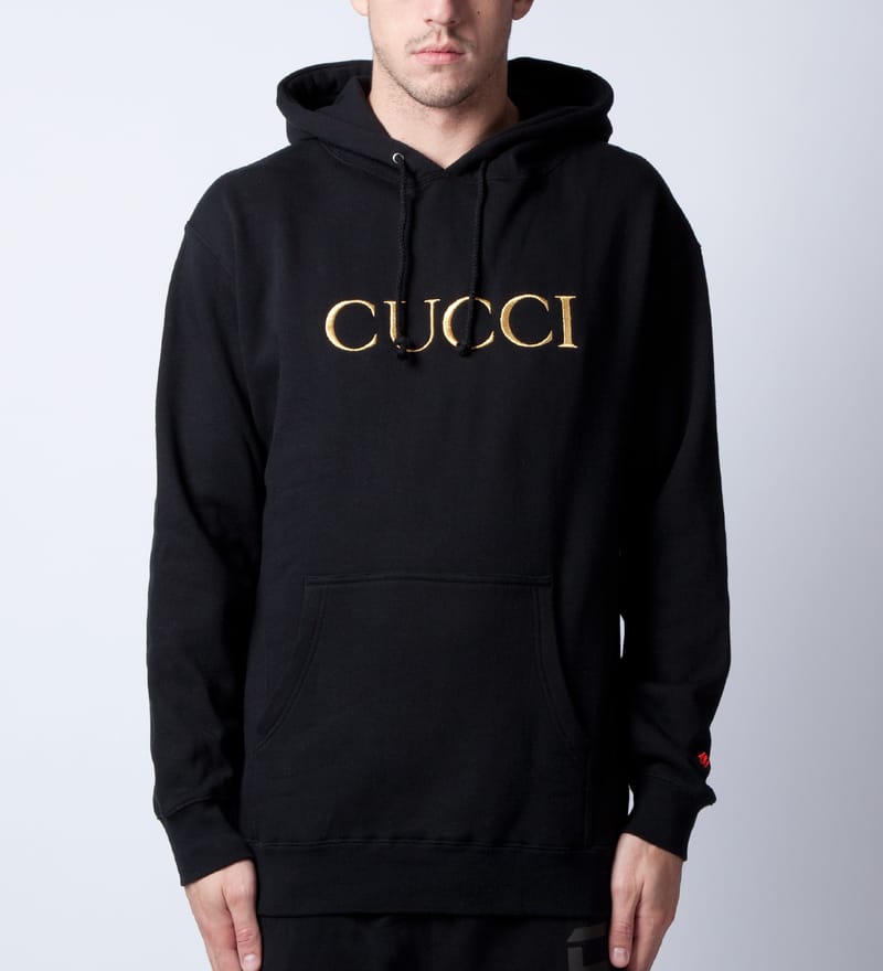 SSUR - Black CUCCI Hoodie | HBX SSUR - Black CUCCI Hoodie | HBX