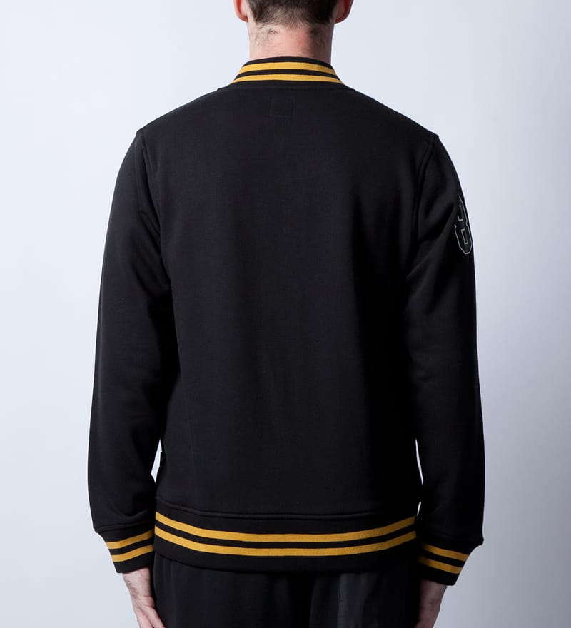 Stüssy - Black 8 Ball Varsity Jacket | HBX - Globally